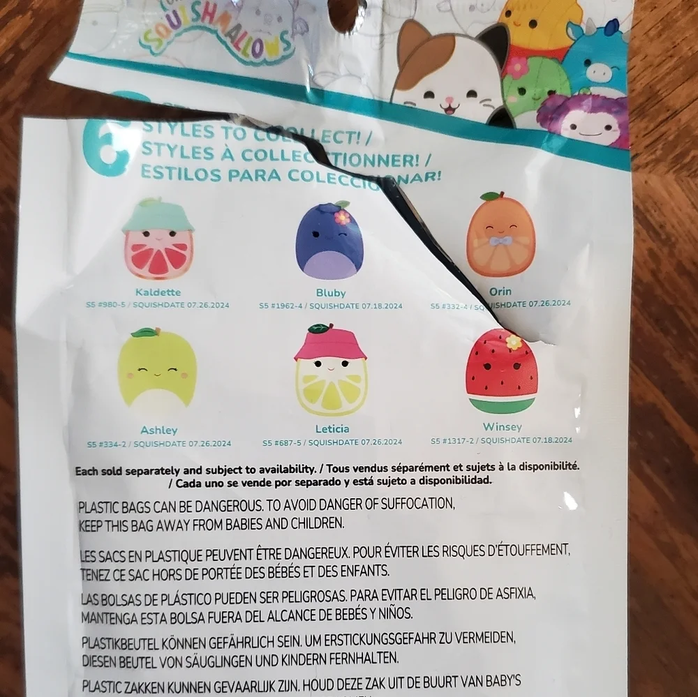 Squishmallows Leticia Lemon Plush